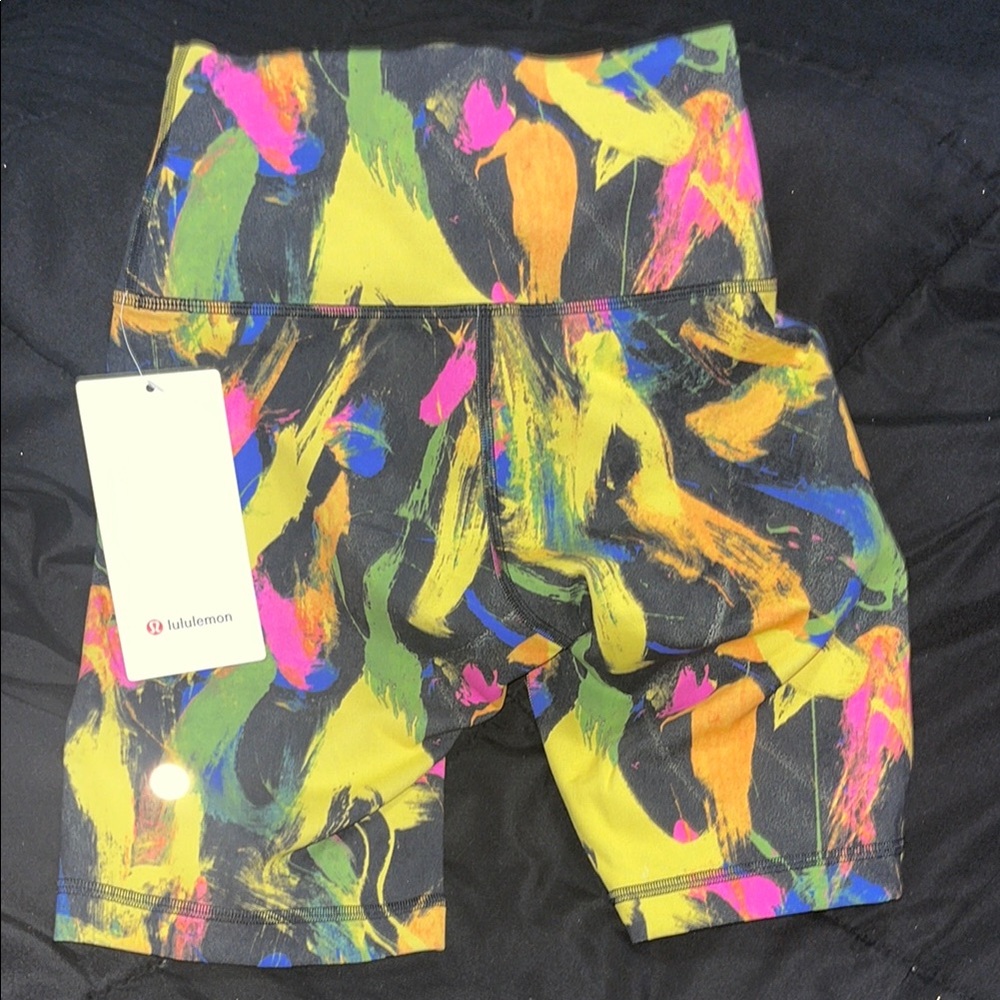 Lululemon wunder train HR short 8” size 4